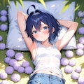 黒髪娘（ジーンズ👖） 3枚目