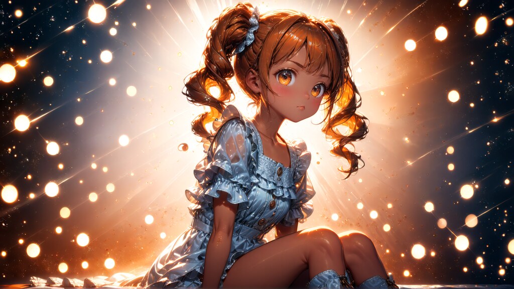 光のパーティクル