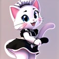メイド(ねこ) 2枚目