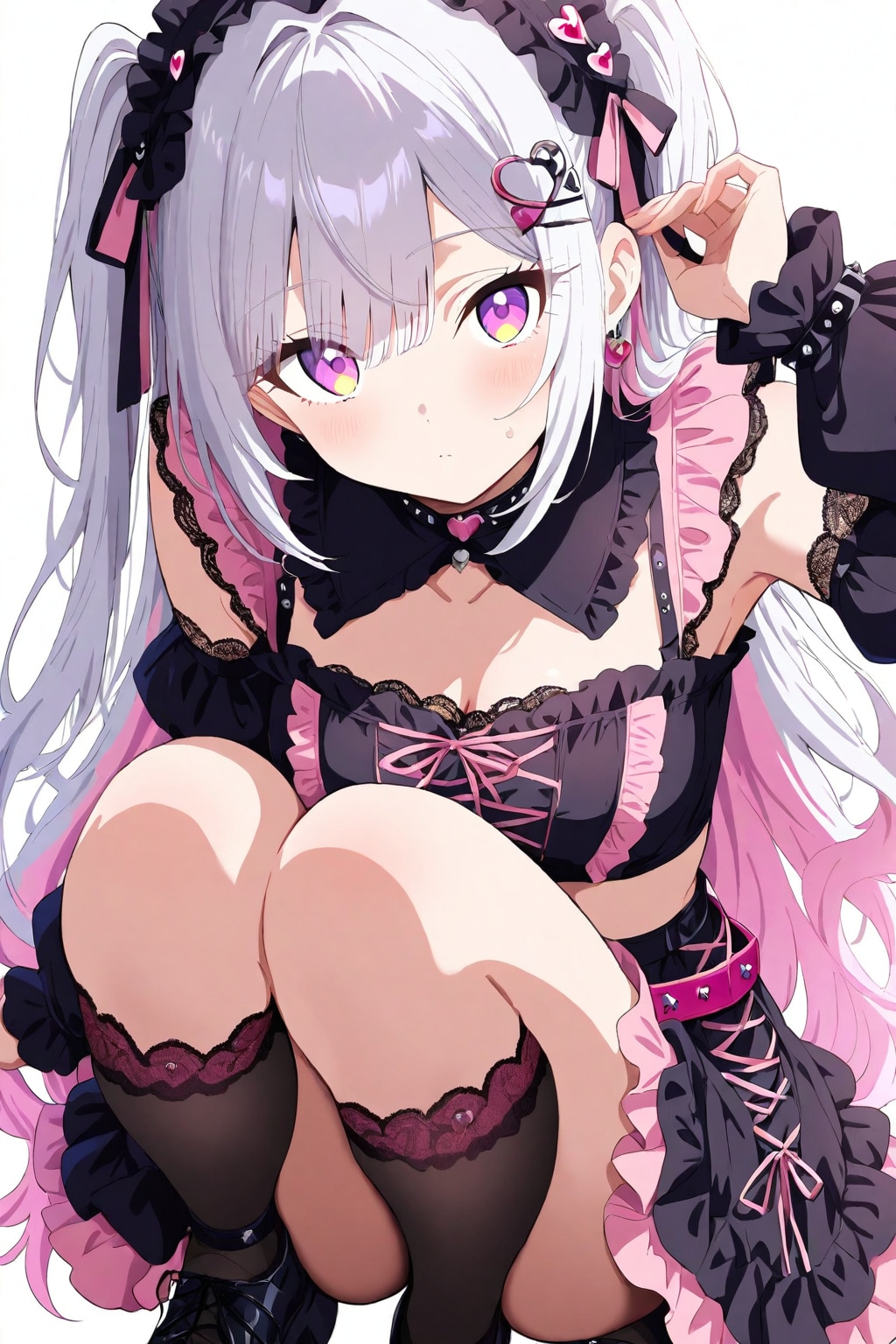 凛花(りんか)の地雷系ファッション | の人気AIイラスト・グラビア