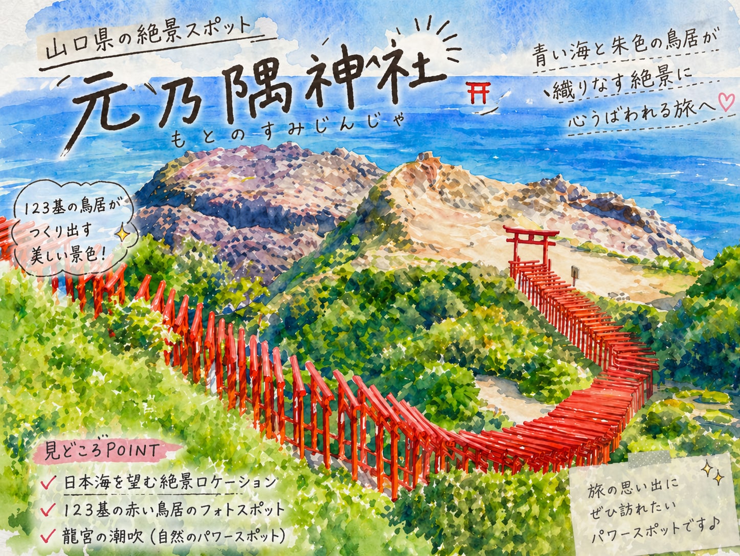 元乃隅神社 | の人気AIイラスト・グラビア