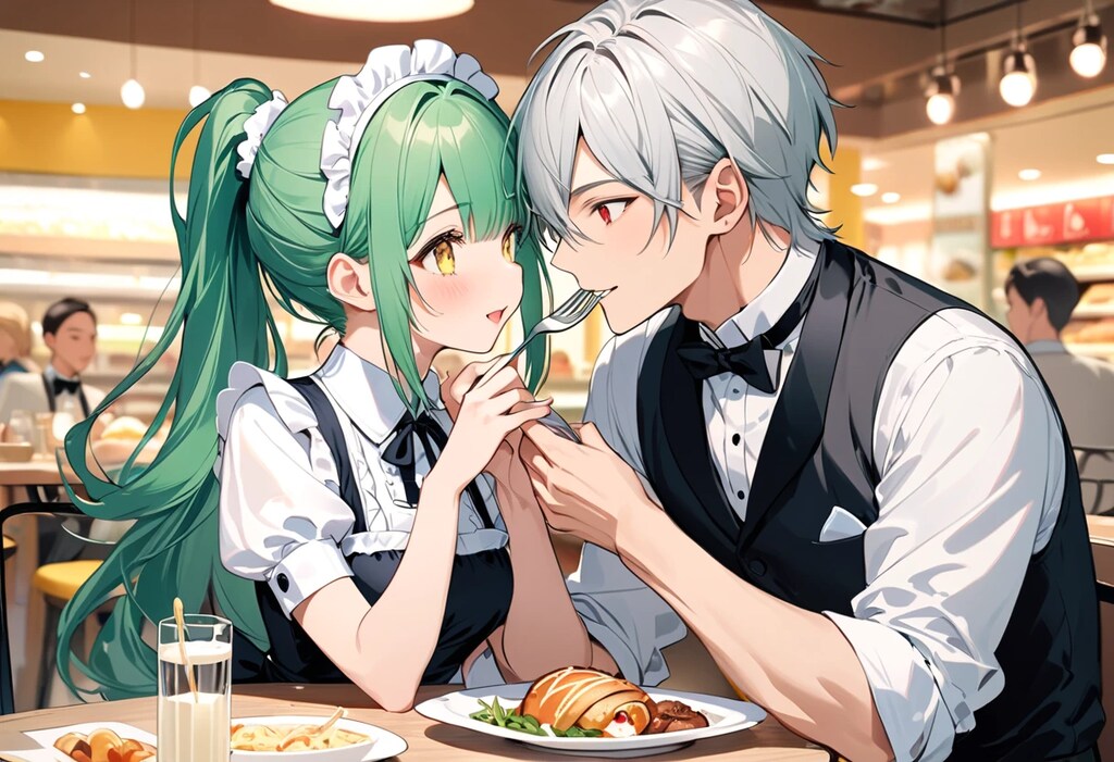 はい、あ〜ん♪