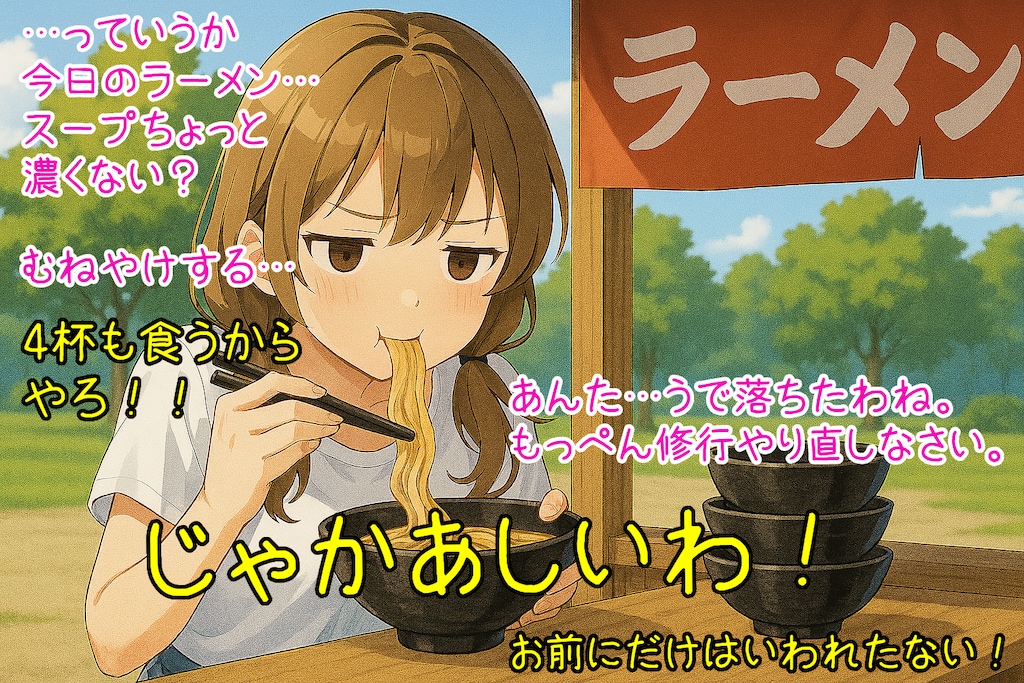 ちちぷい新喜劇 ラーメン湖夏と夢を追う女の子達②