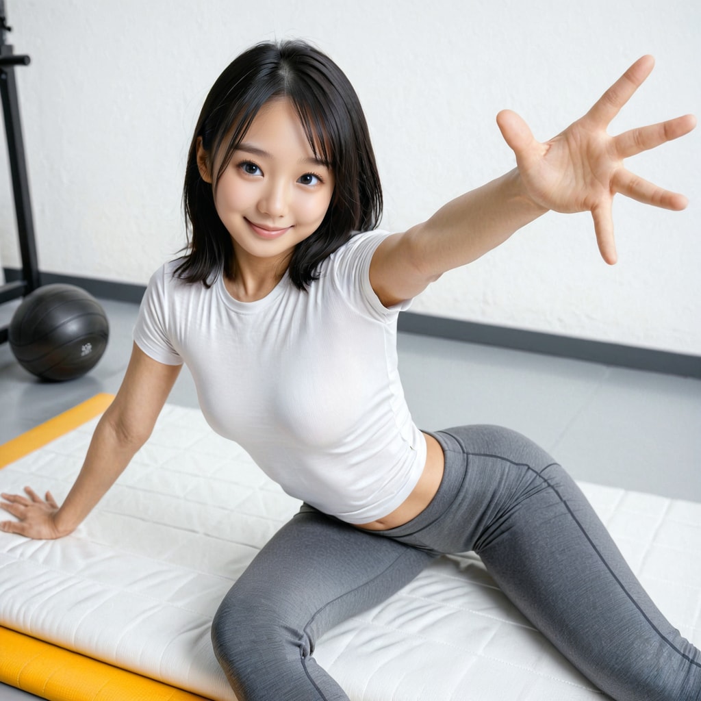 一緒にストレッチしよ！