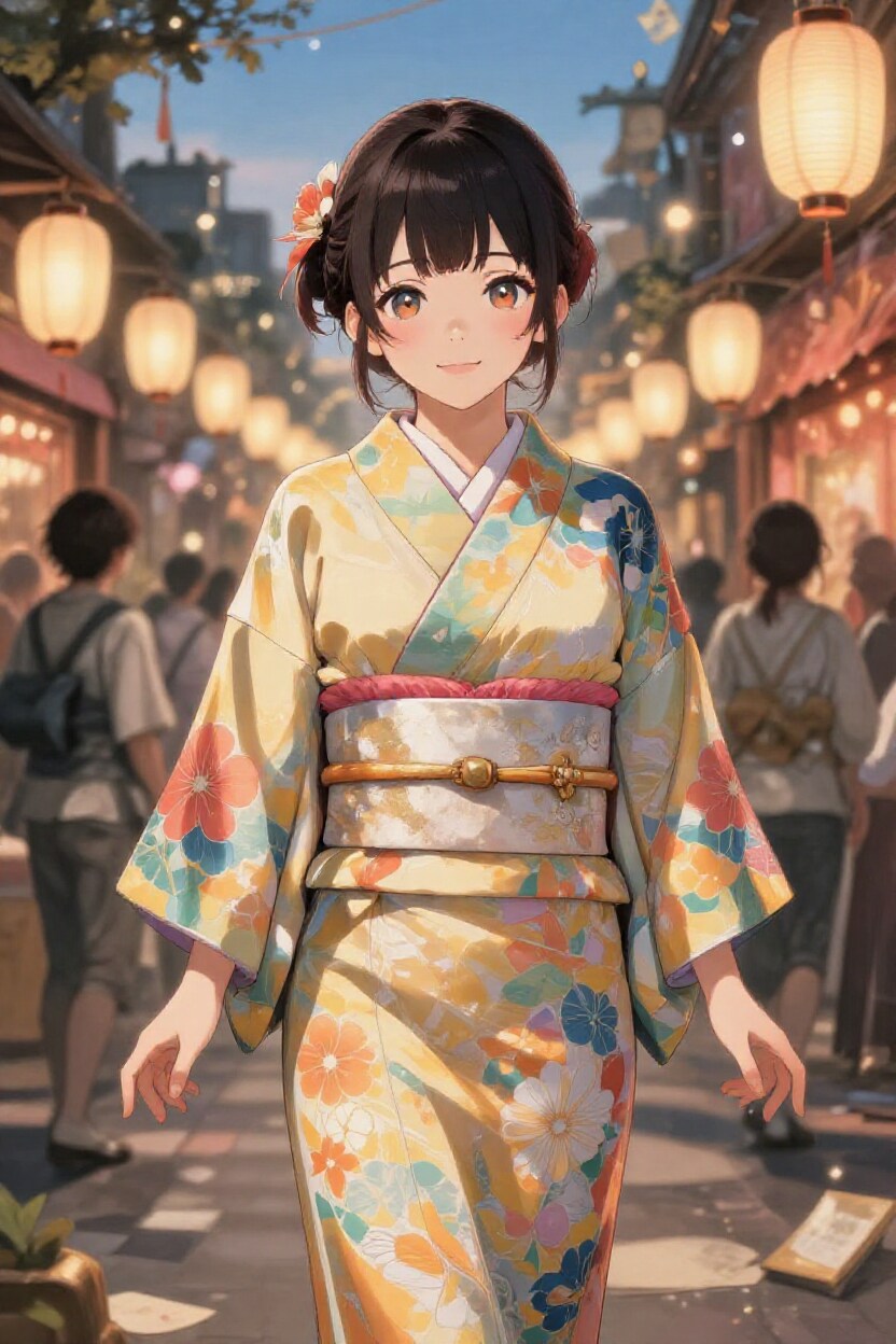 夏祭りの帰り道