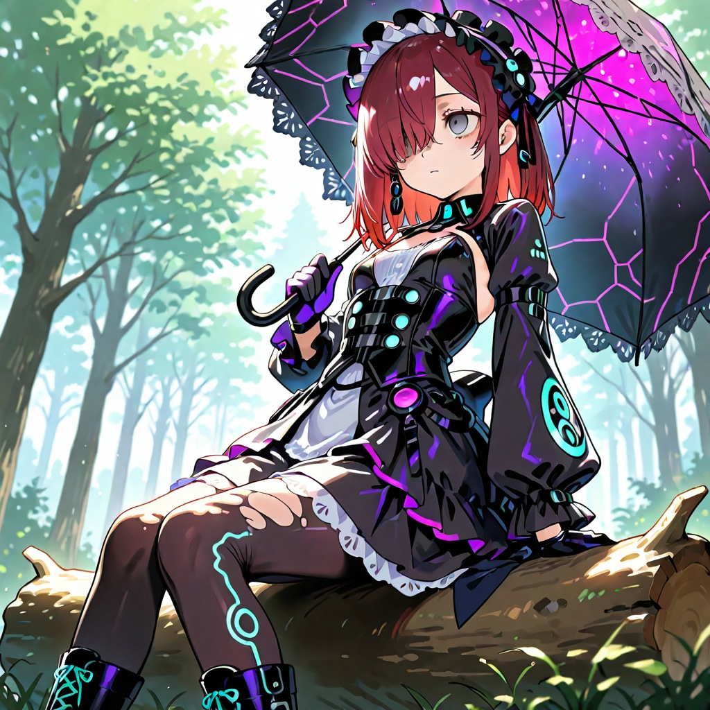 サイバーゴス・ロリータ② | の人気AIイラスト・グラビア