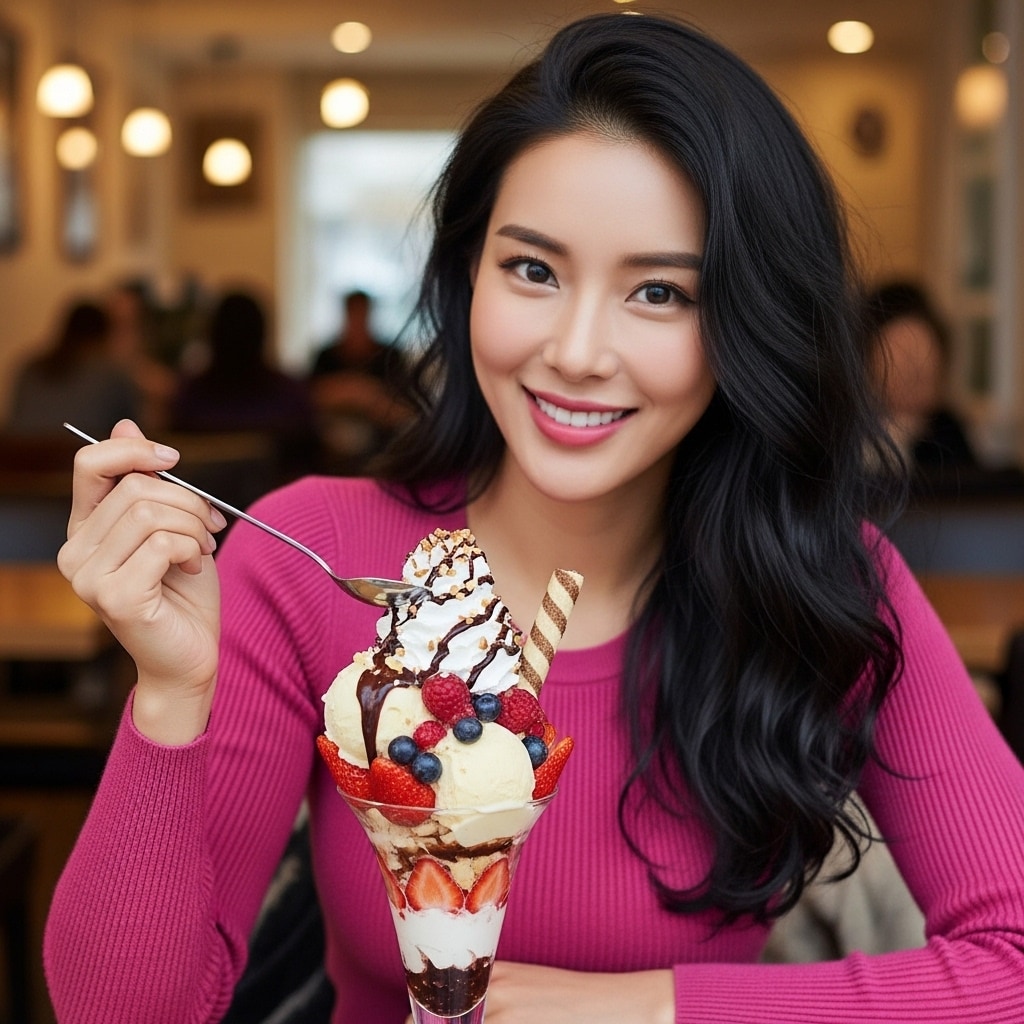 パフェ | の人気AIイラスト・グラビア