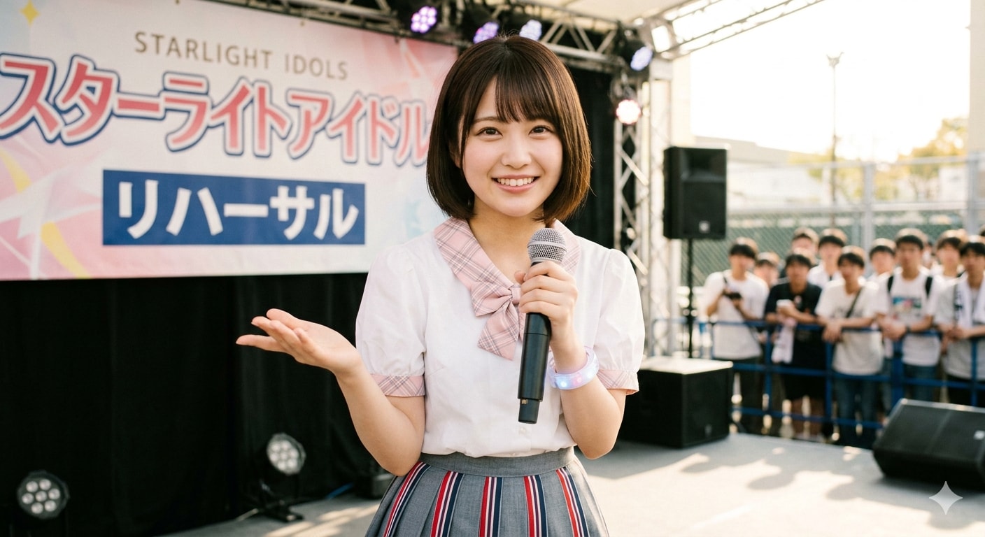 アイドル作成してみた