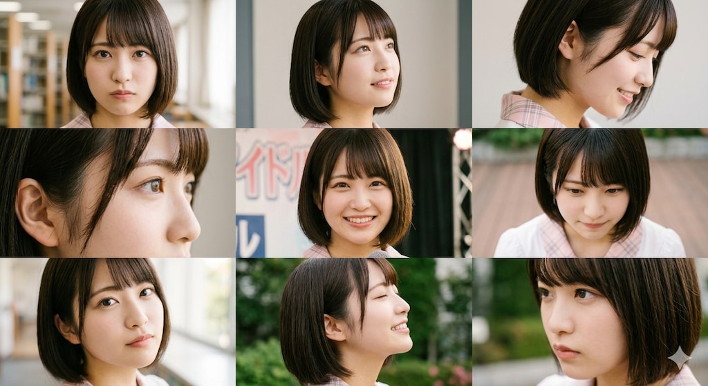 アイドル作成してみた