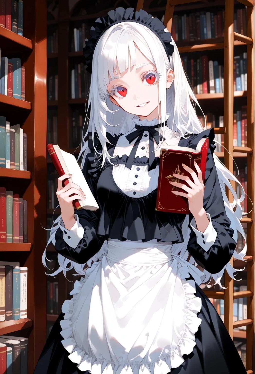 「図書室にいたのか」