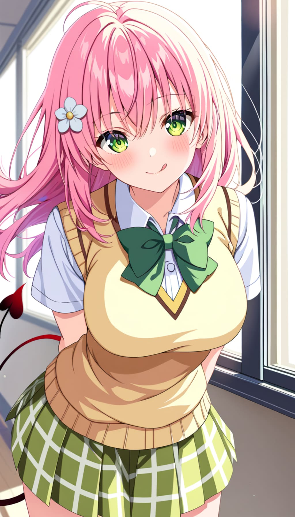 「ToLOVEる」っぽい感じのJK（女子高生）