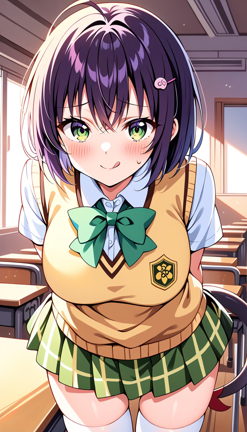 「ToLOVEる」っぽい感じのJK（女子高生）