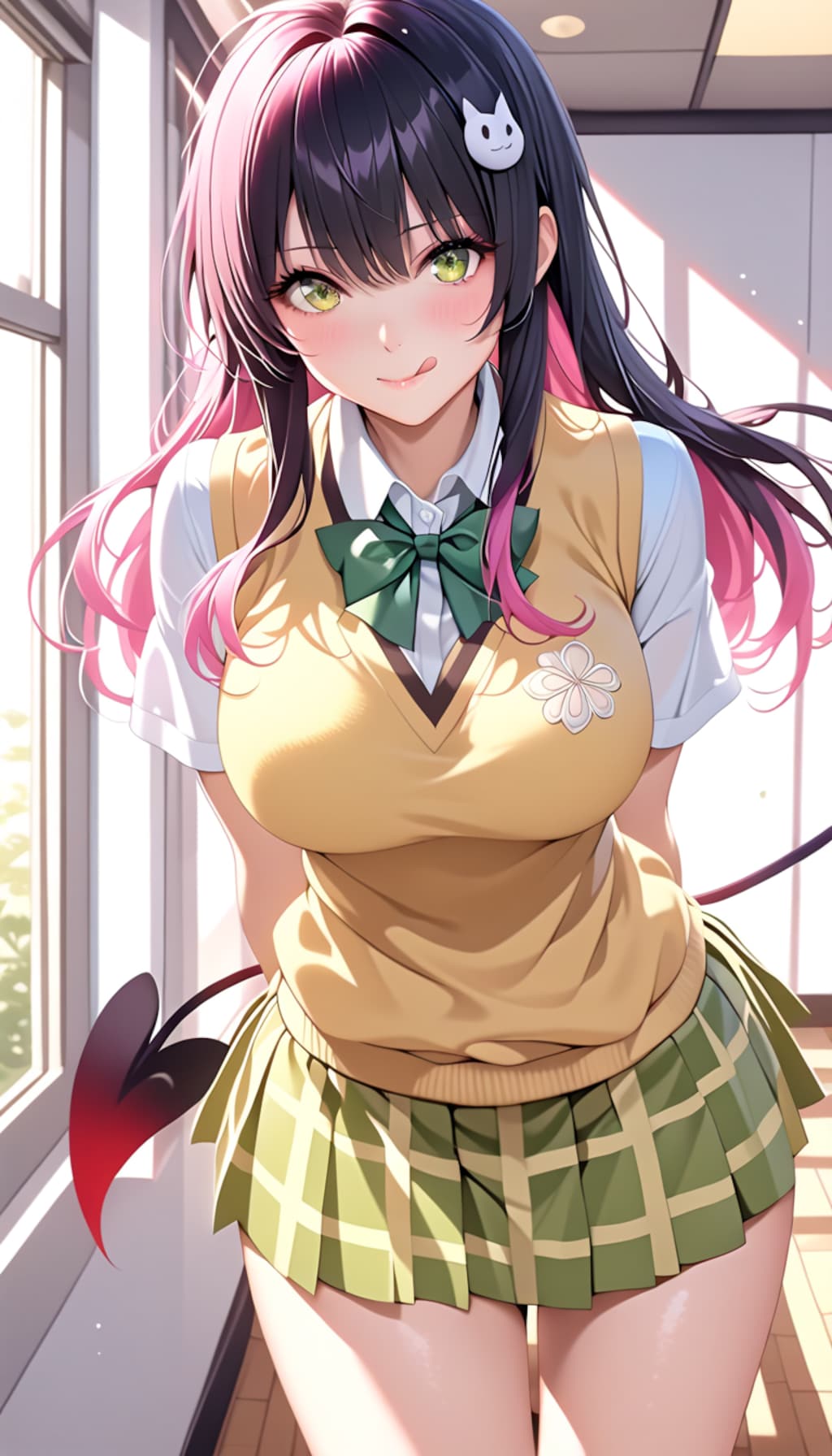 「ToLOVEる」っぽい感じのJK（女子高生）