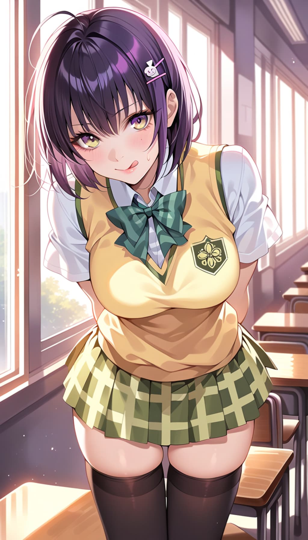 「ToLOVEる」っぽい感じのJK（女子高生）