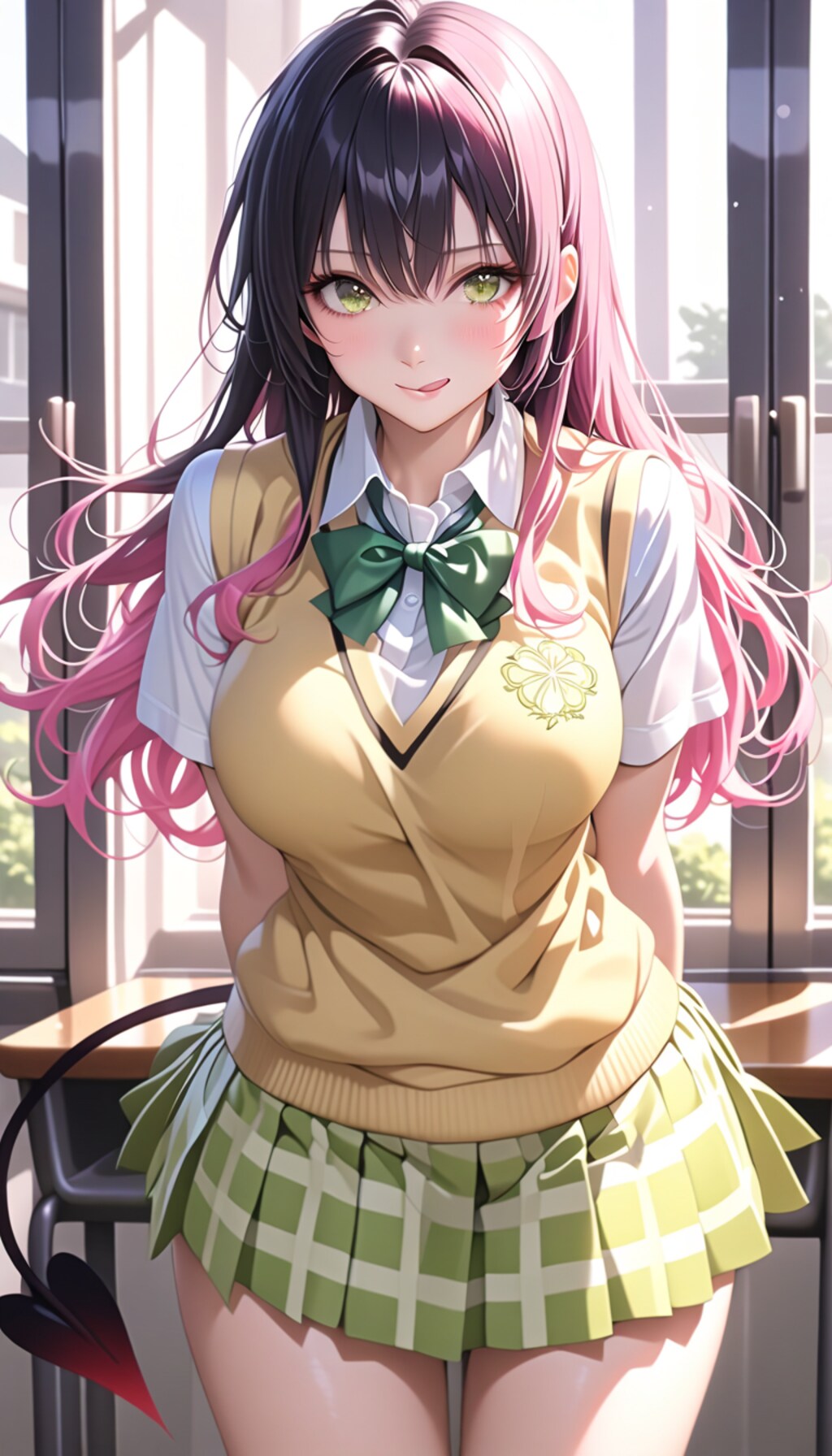 「ToLOVEる」っぽい感じのJK（女子高生）