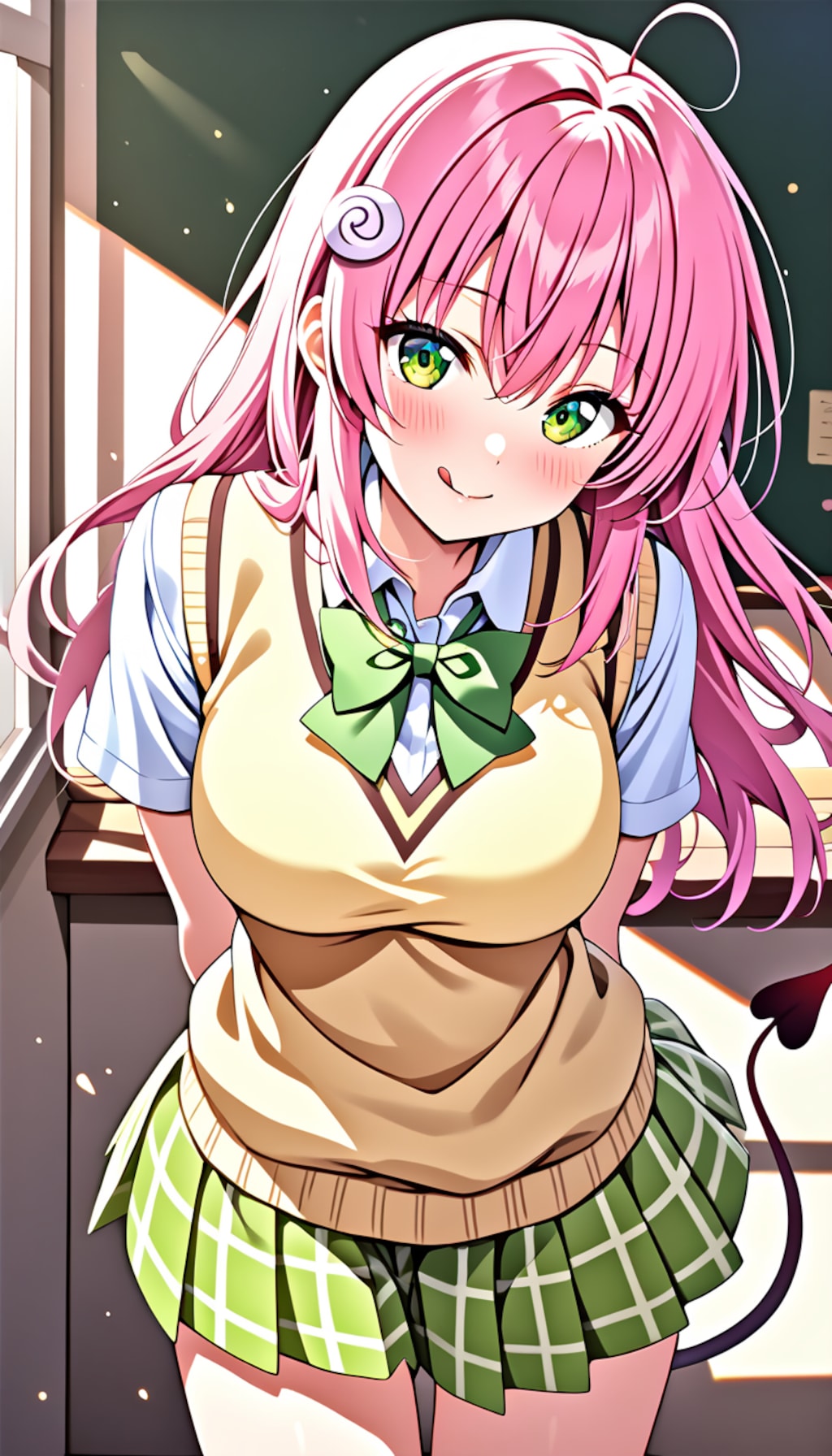 「ToLOVEる」っぽい感じのJK（女子高生）