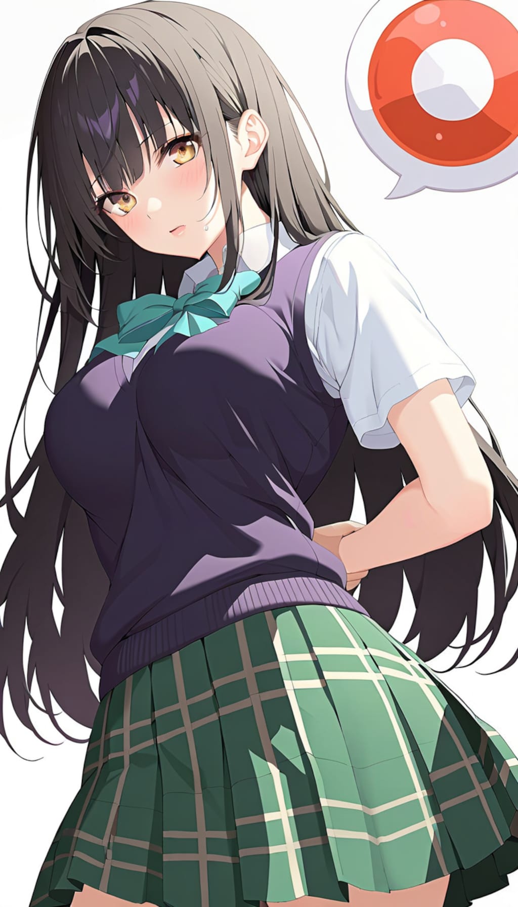 「ToLOVEる」っぽい感じのJK（女子高生）