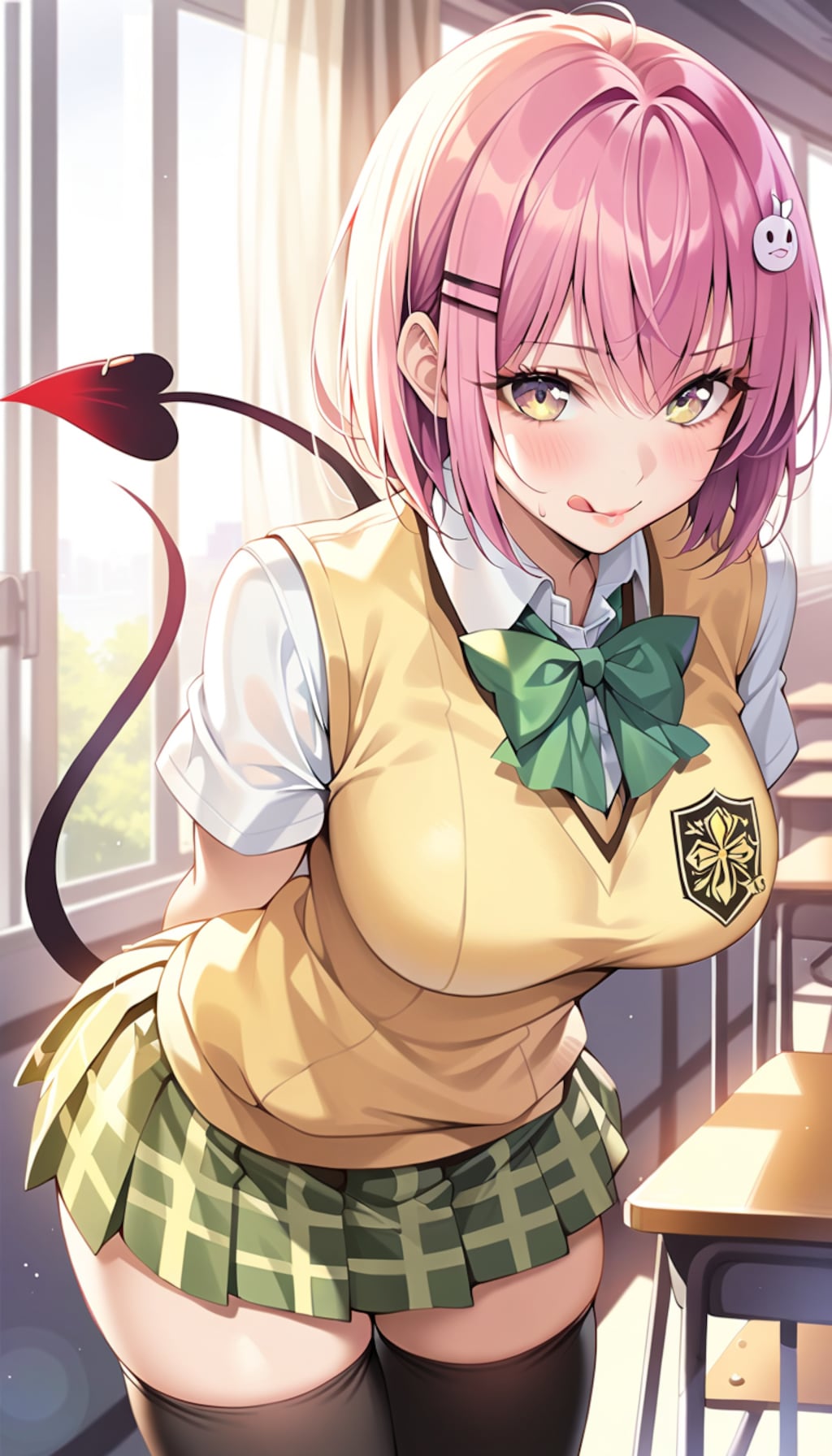 「ToLOVEる」っぽい感じのJK（女子高生）