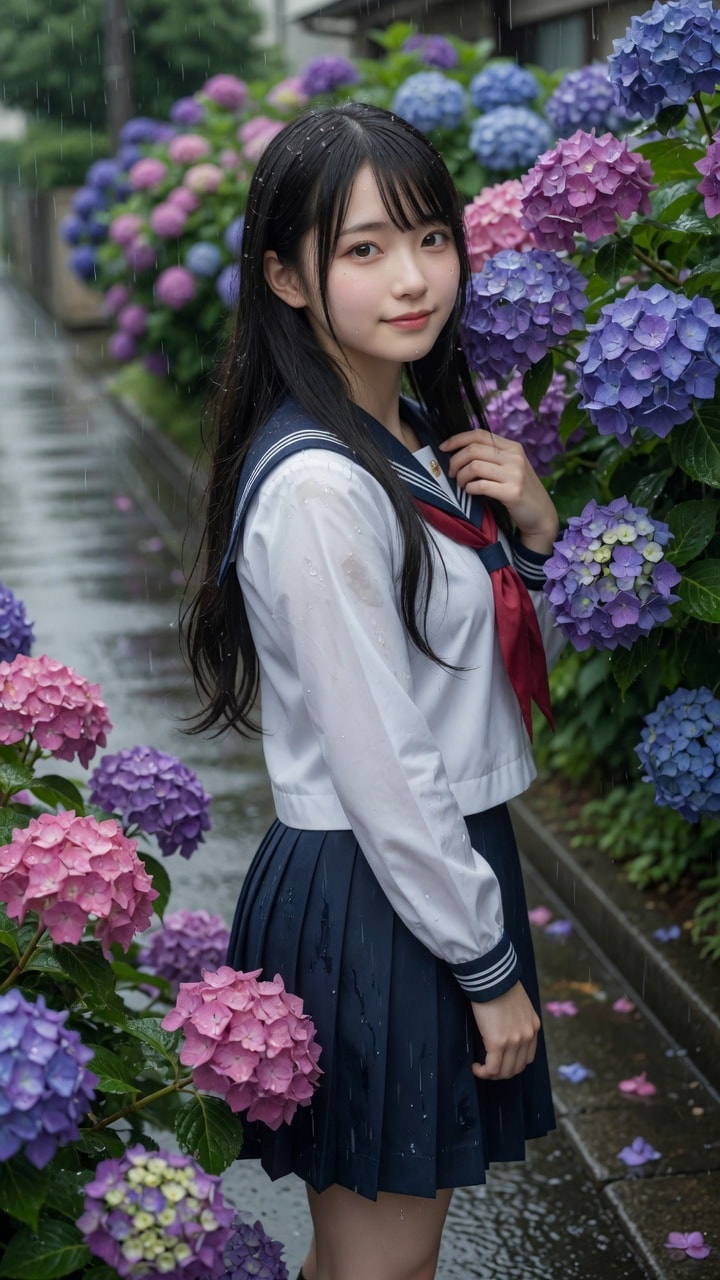 紫陽花小道