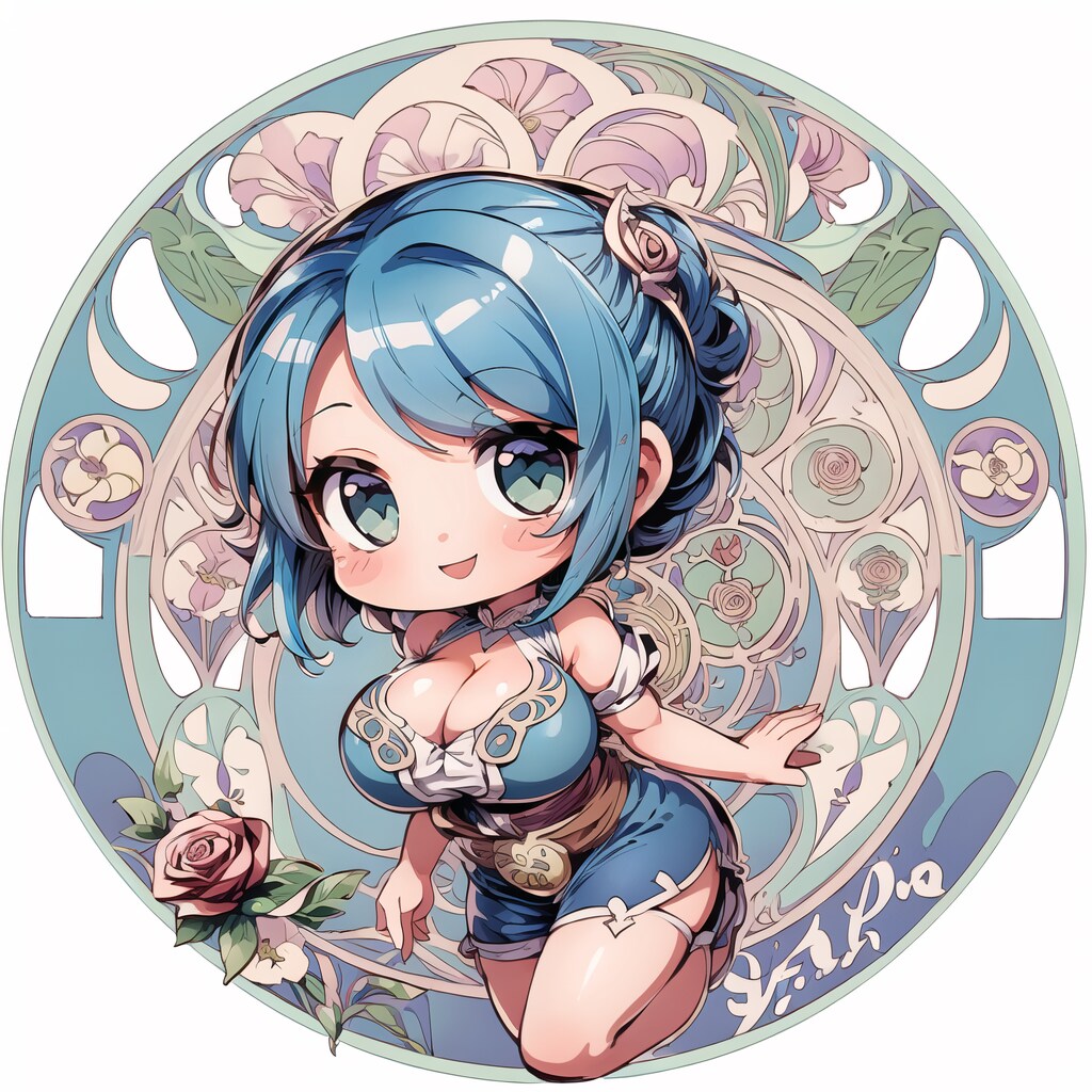 薔薇と淑女さん