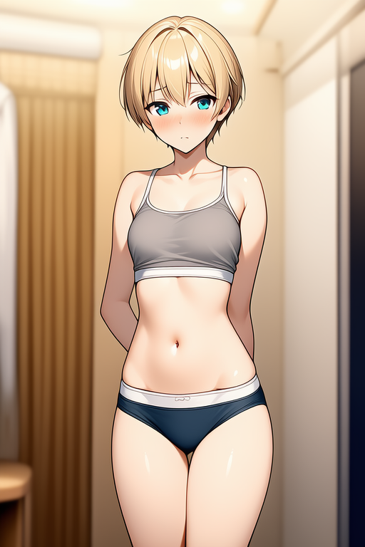 そ、そんなに見ないでよ、恥ずかしい…。あたしだって、女なんだからさ…。