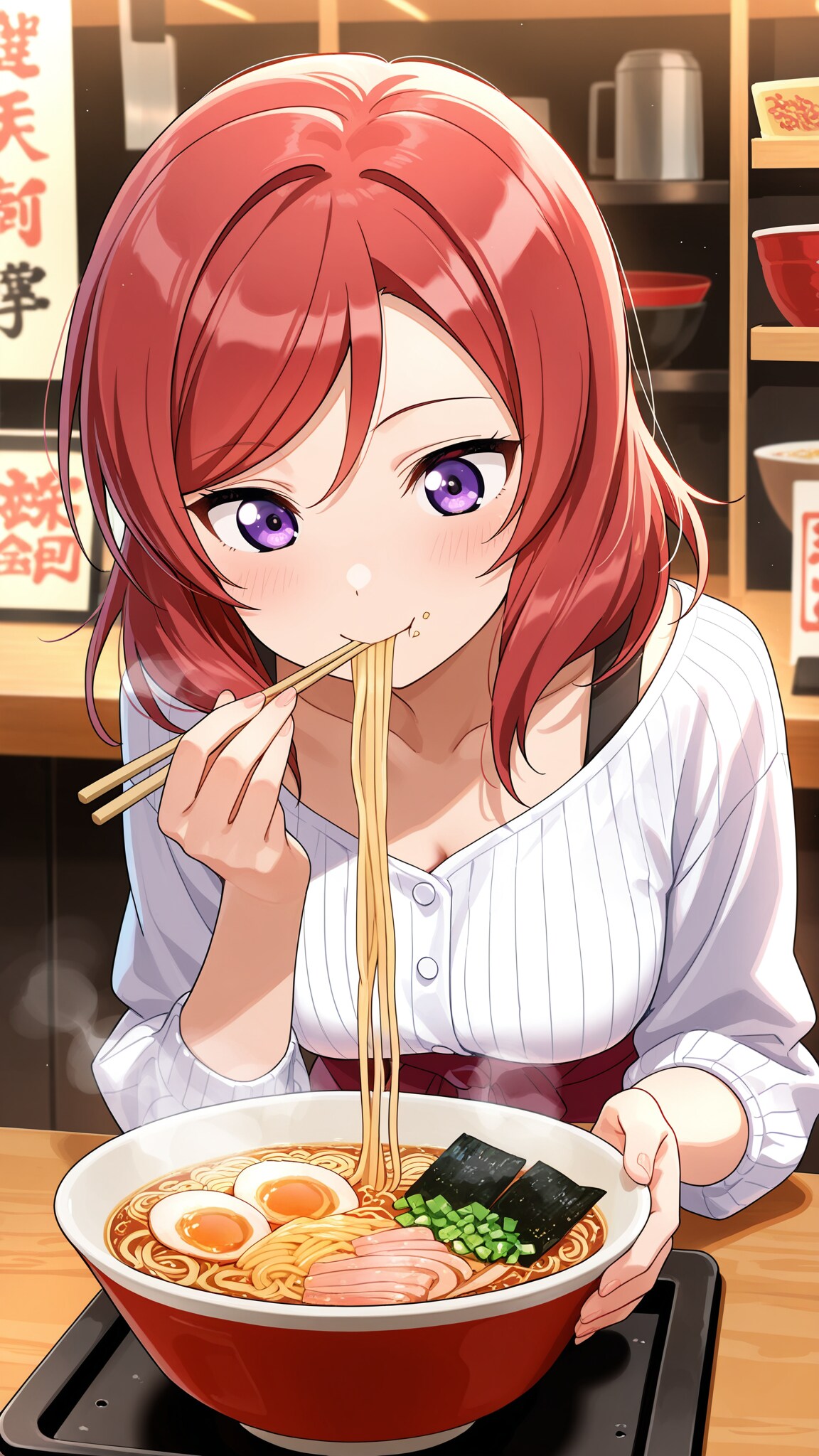 ラーメンを食べる | の人気AIイラスト・グラビア