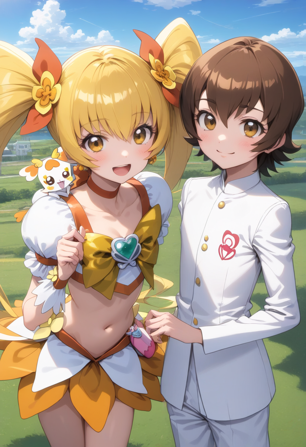 変身前後サンシャイン