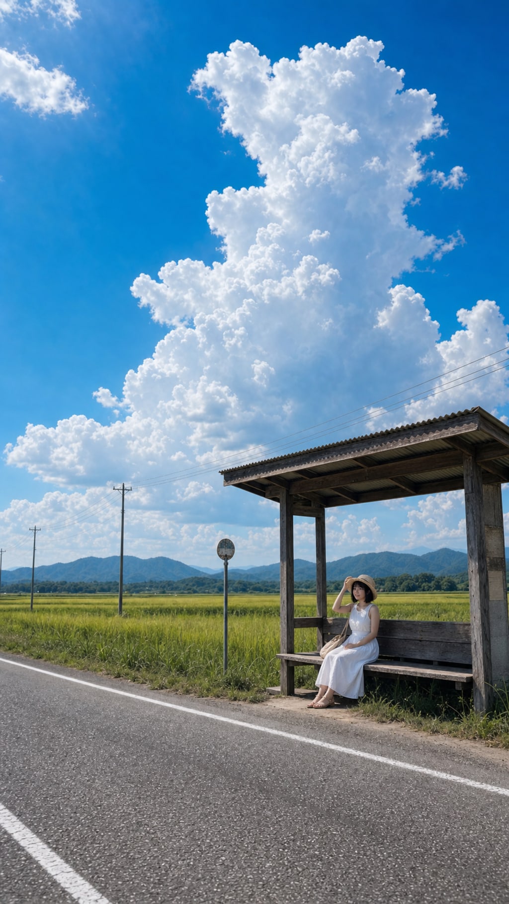 Waiting Beneath the Endless Sky