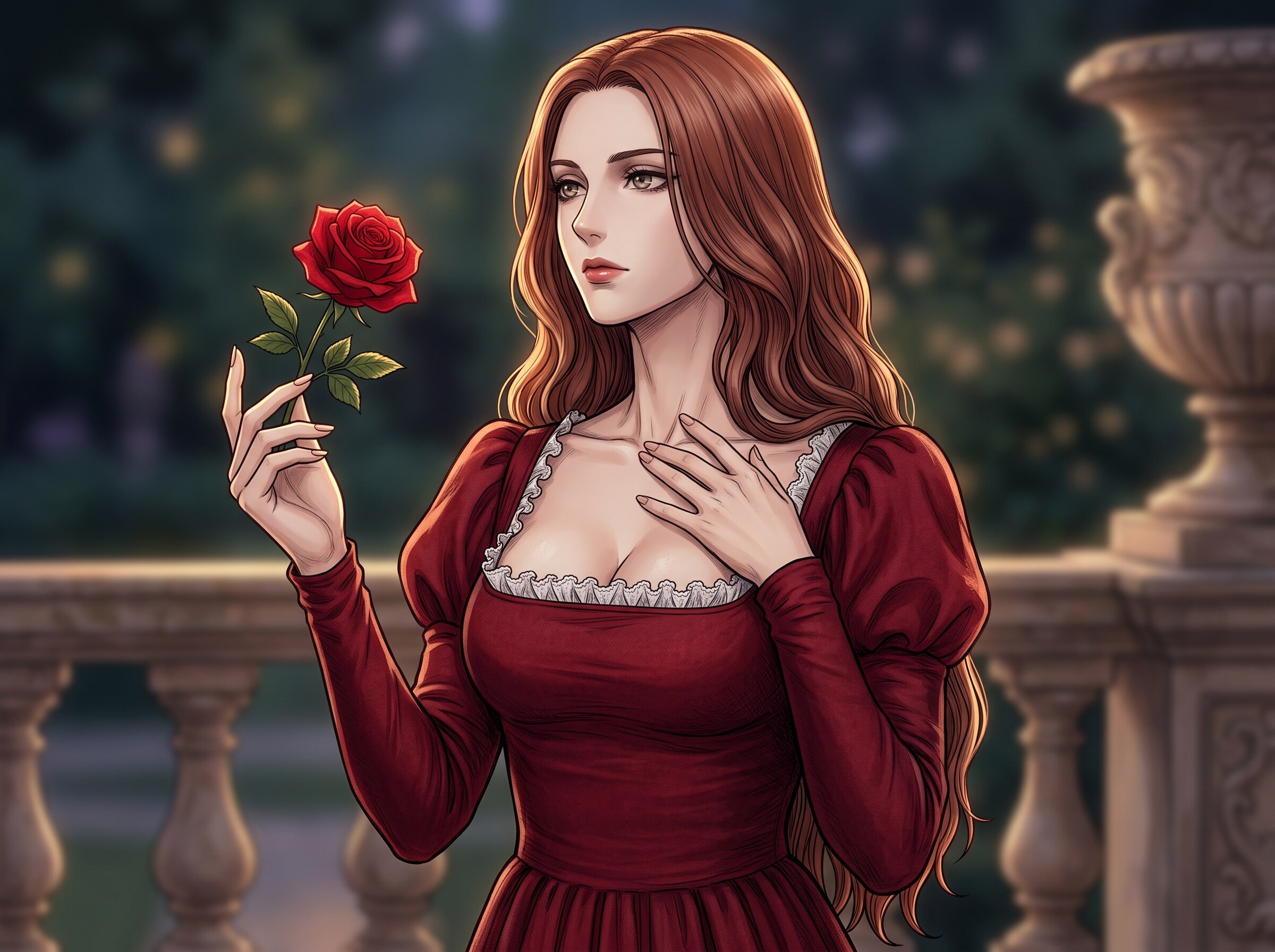 Living like a rose