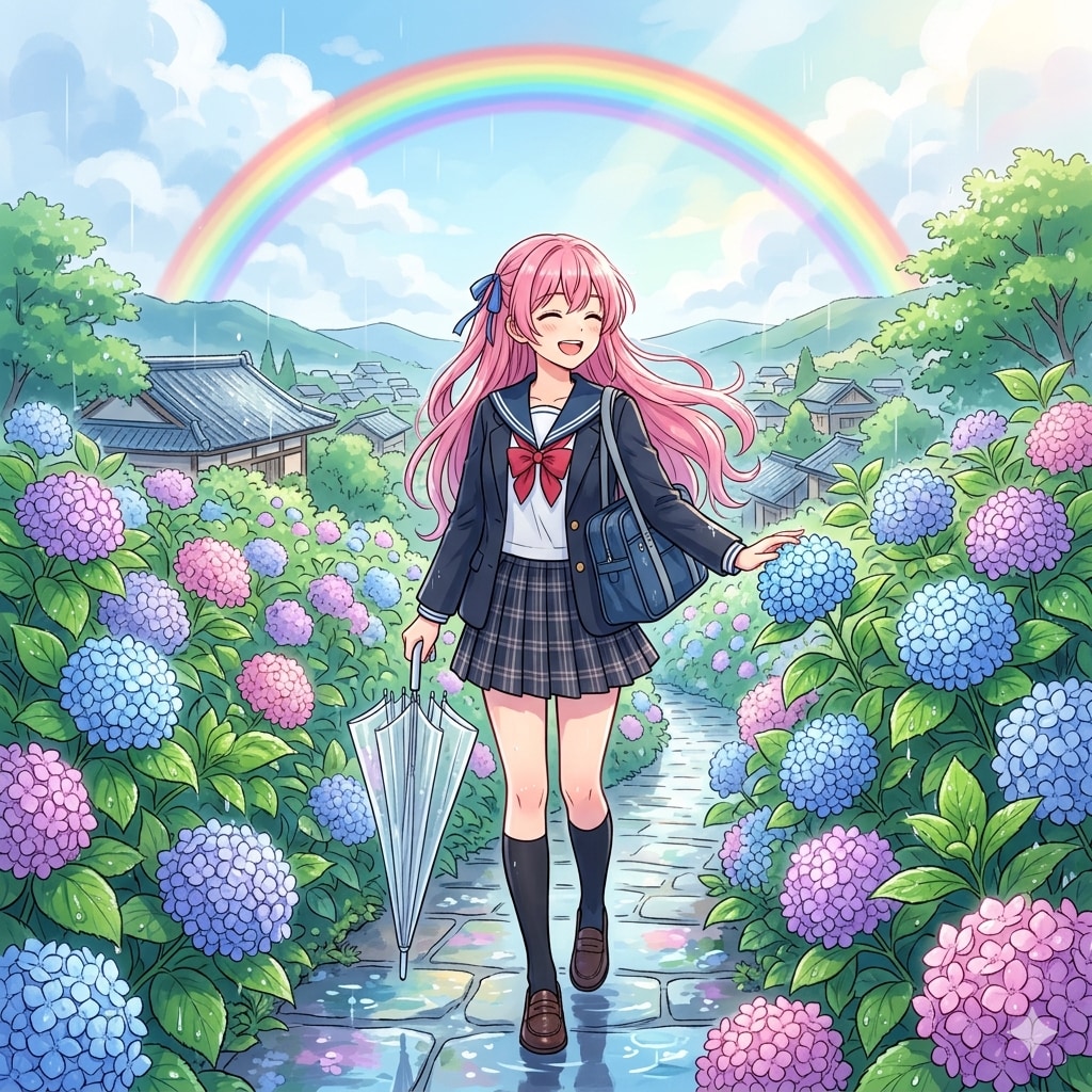 紫陽花