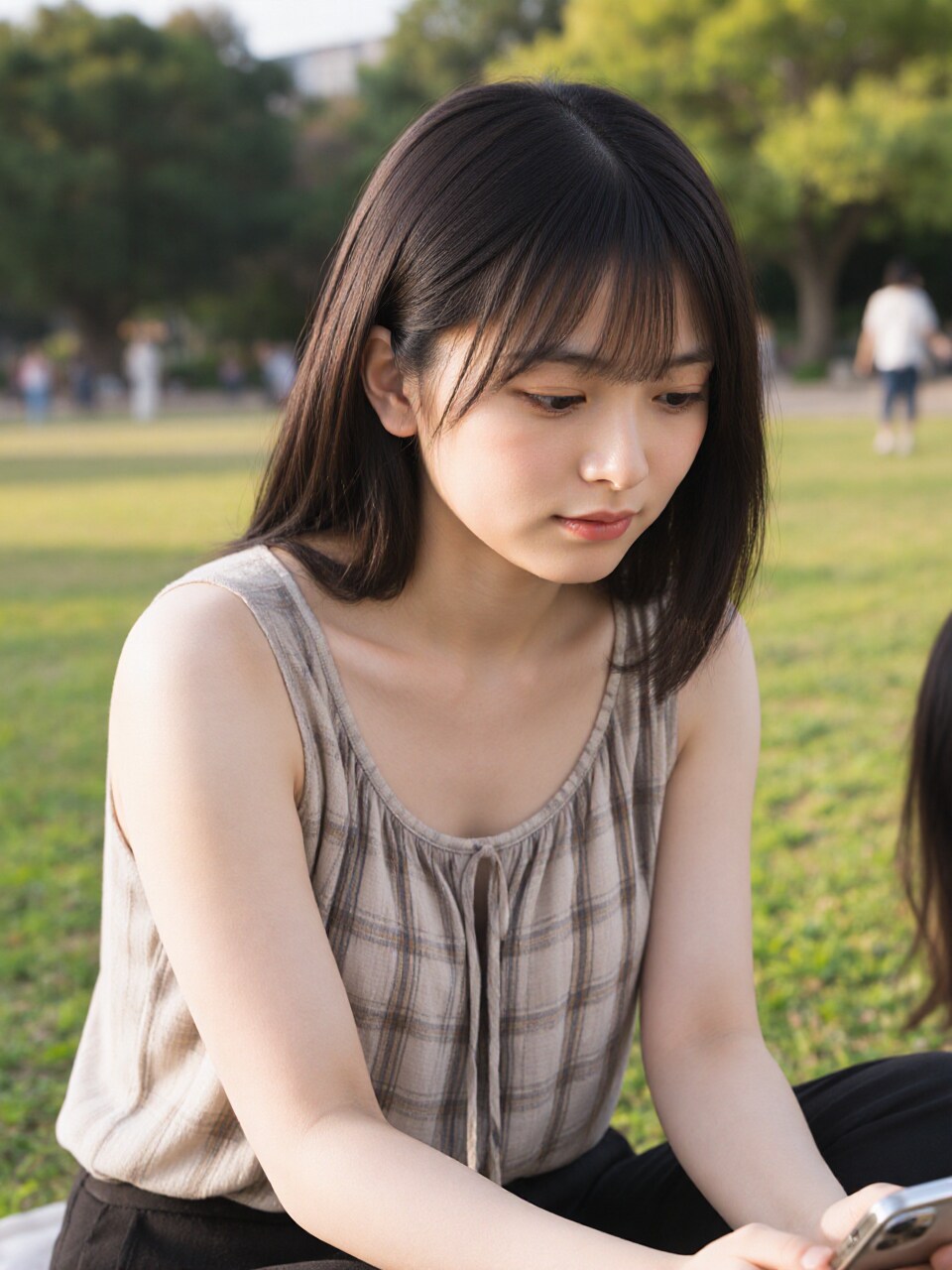近くの公園に友達と遊びに行ったとき