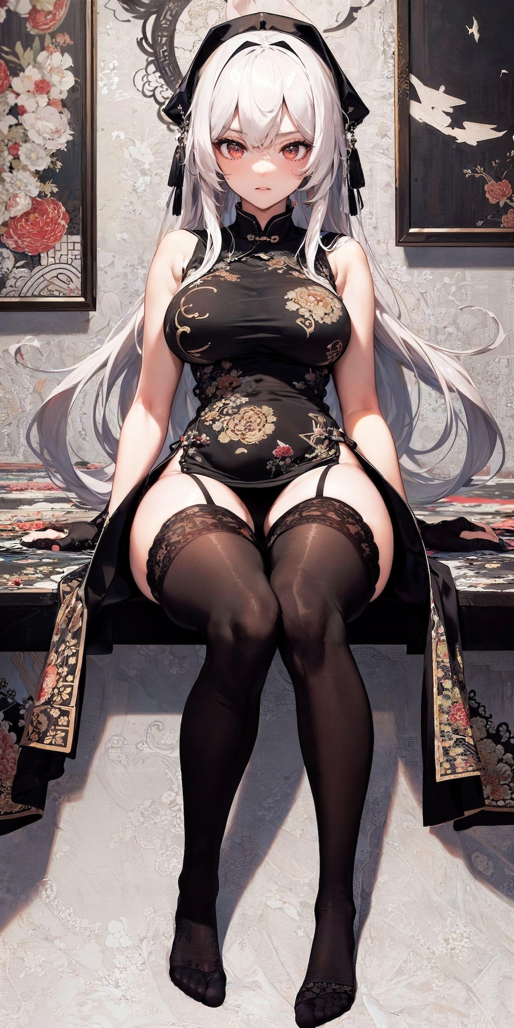おみ足チャイナ💕（全画面表示推奨）