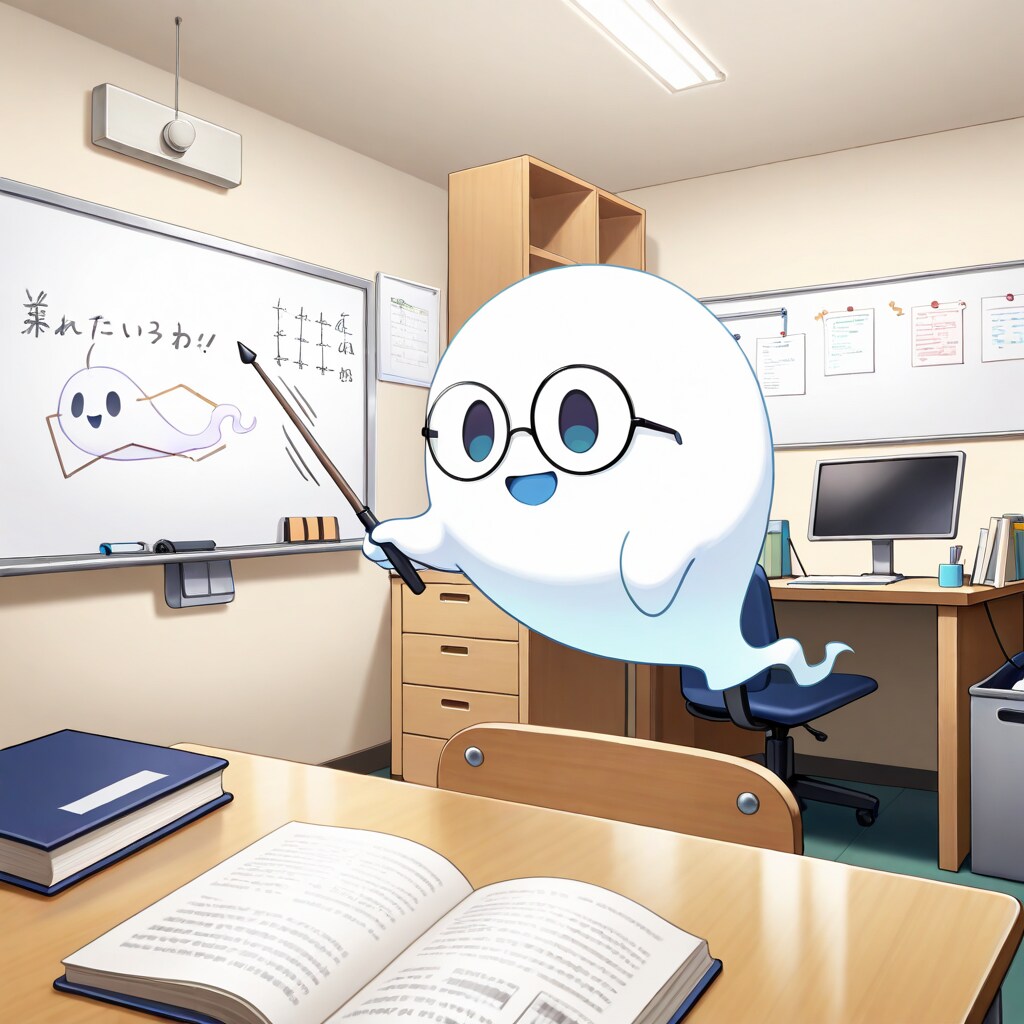 [張り紙見たよ]お化け家庭教師派遣