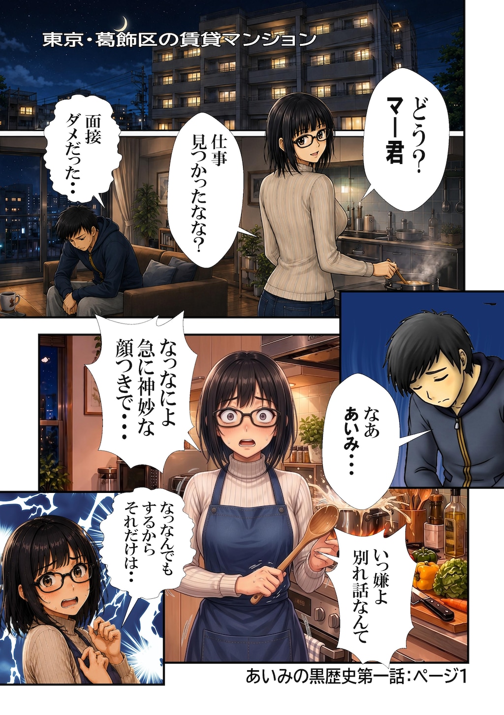 あいみのくろ歴史　第１話
