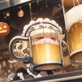 🍺👻おビールごくごく！メイドちゃん！👻🍺 9枚目