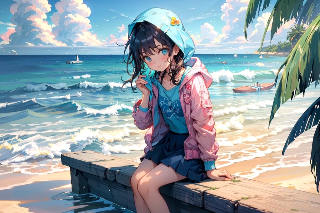 風が心地いいね