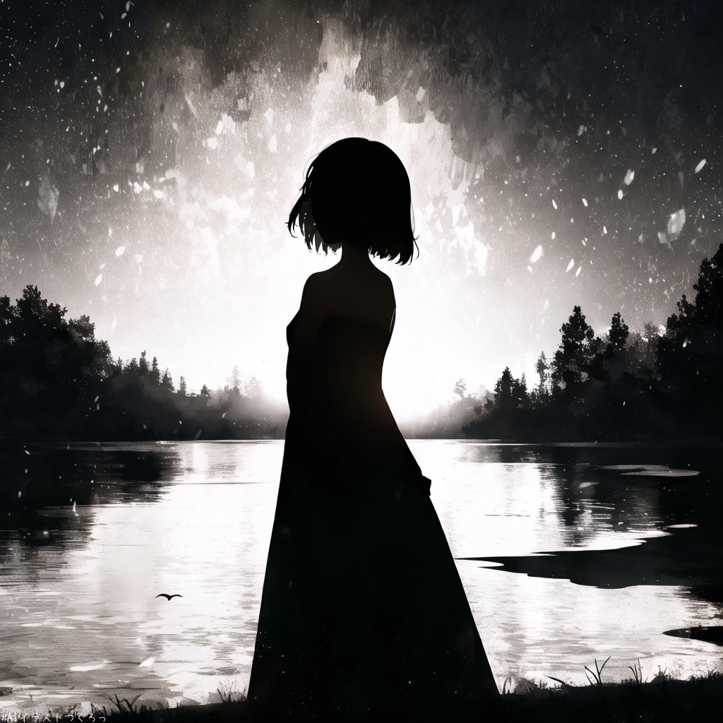 モノクローム | の人気AIイラスト・グラビア