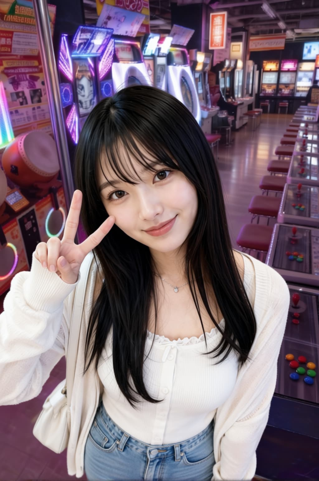 架空美女Bとゲームセンター1