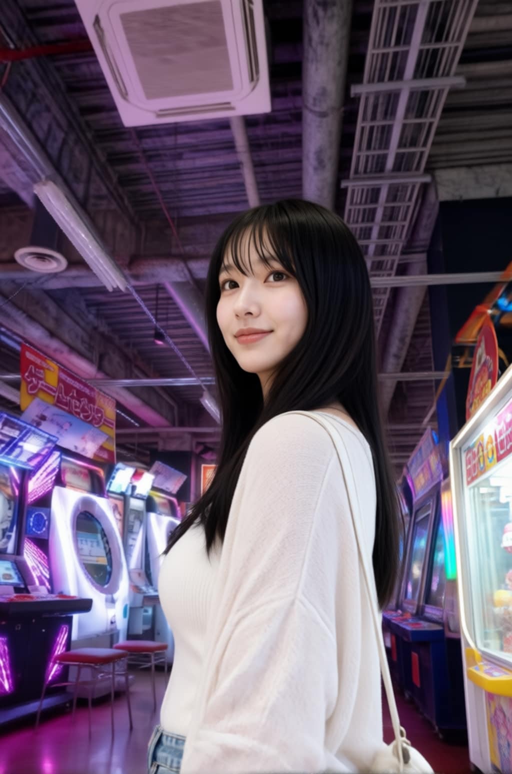架空美女Bとゲームセンター1