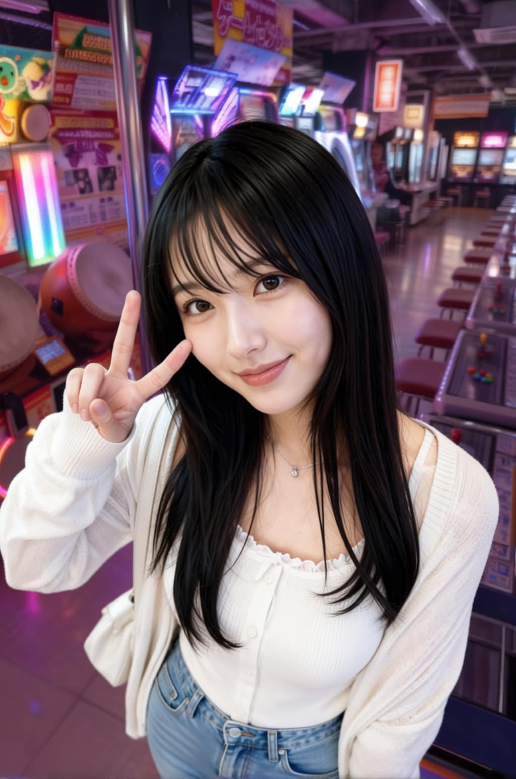 架空美女Bとゲームセンター1