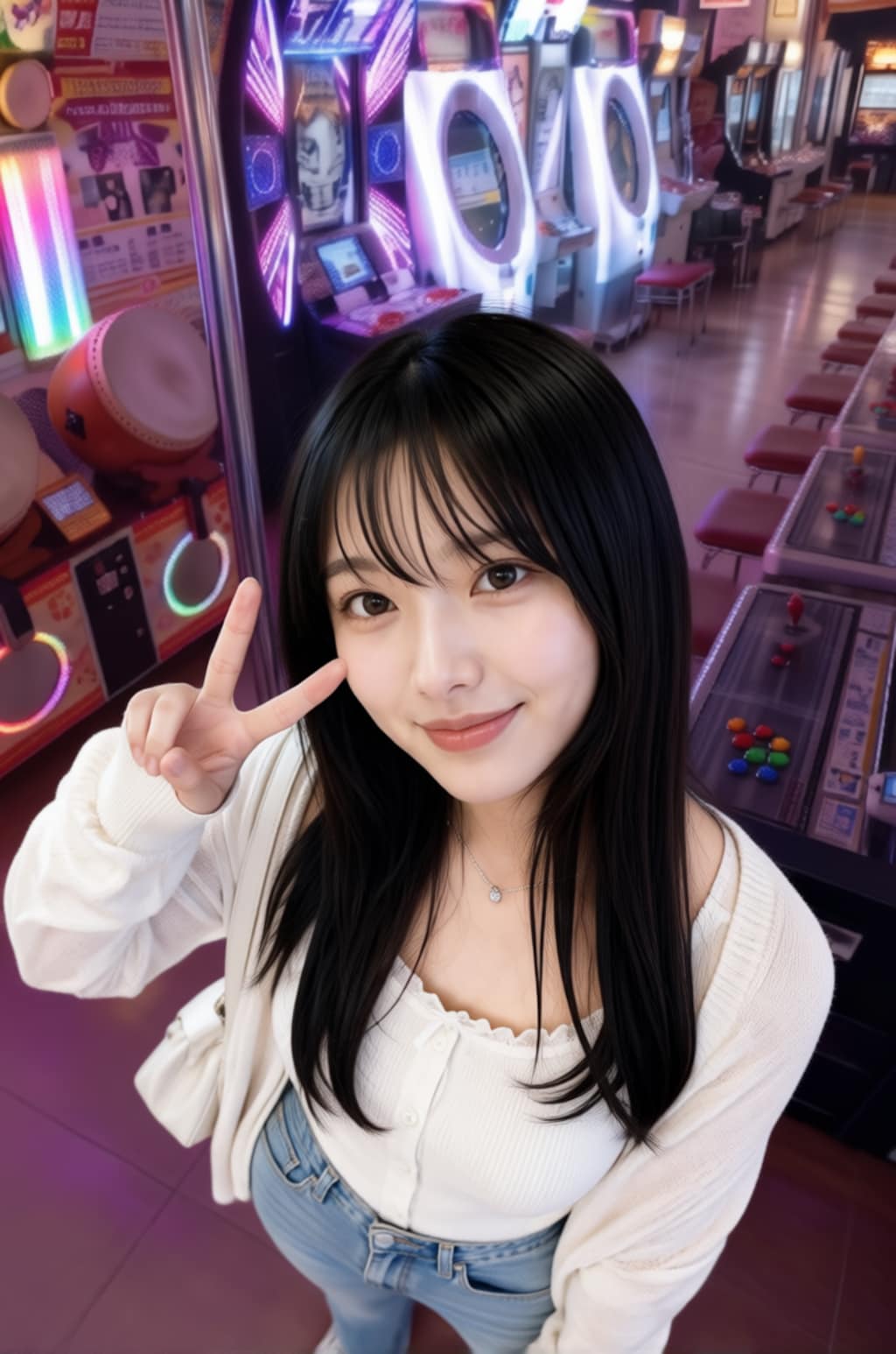 架空美女Bとゲームセンター1