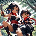 森のダークエルフ忍者 3枚目