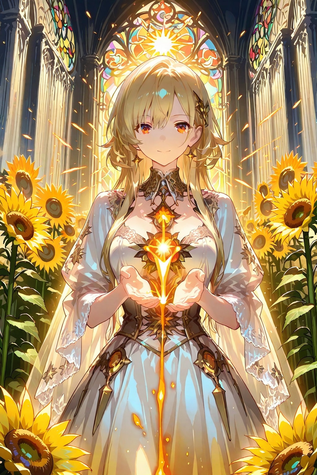 祈りを、ひまわりの光にのせて