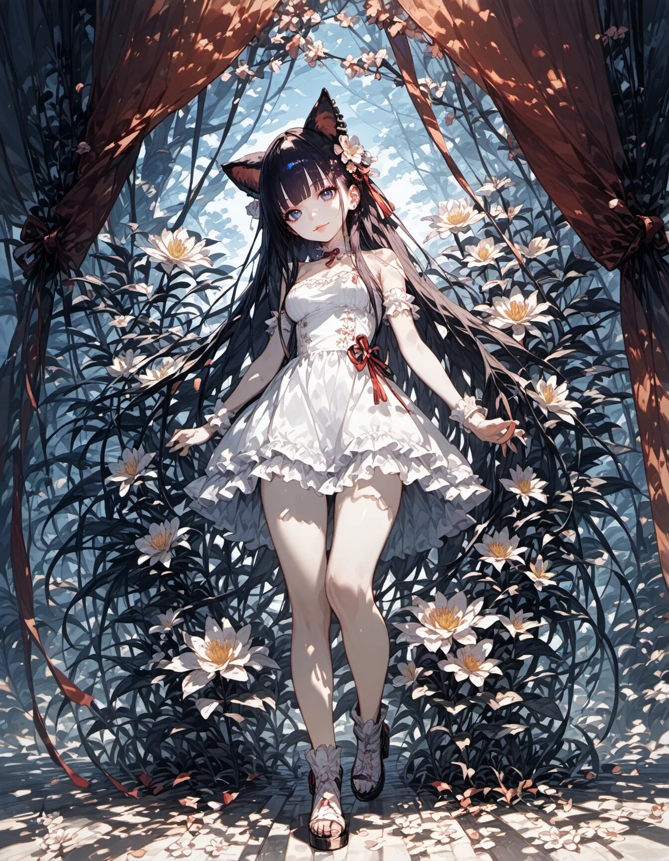 A Stage Woven of Petals | の人気AIイラスト・グラビア