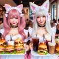 バーガーをお持ちしました 3枚目
