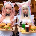 バーガーをお持ちしました 4枚目