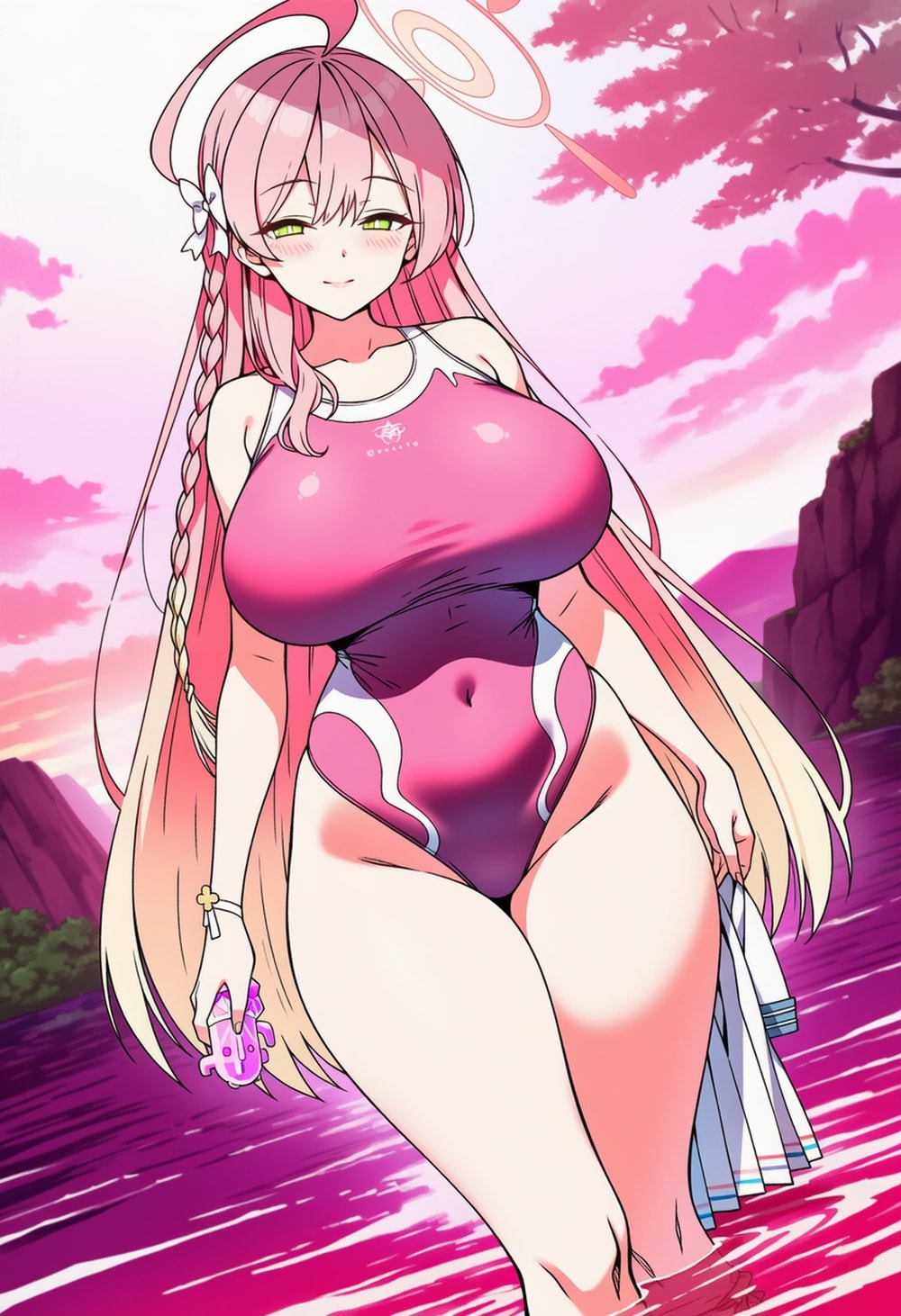 ピンク制服各種コスプレピンク人妻