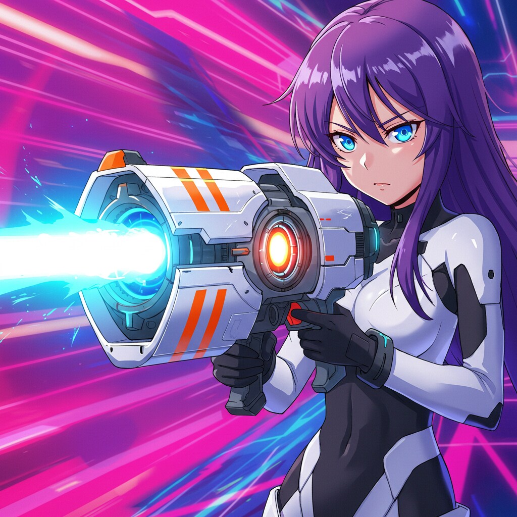 携帯レーザー砲