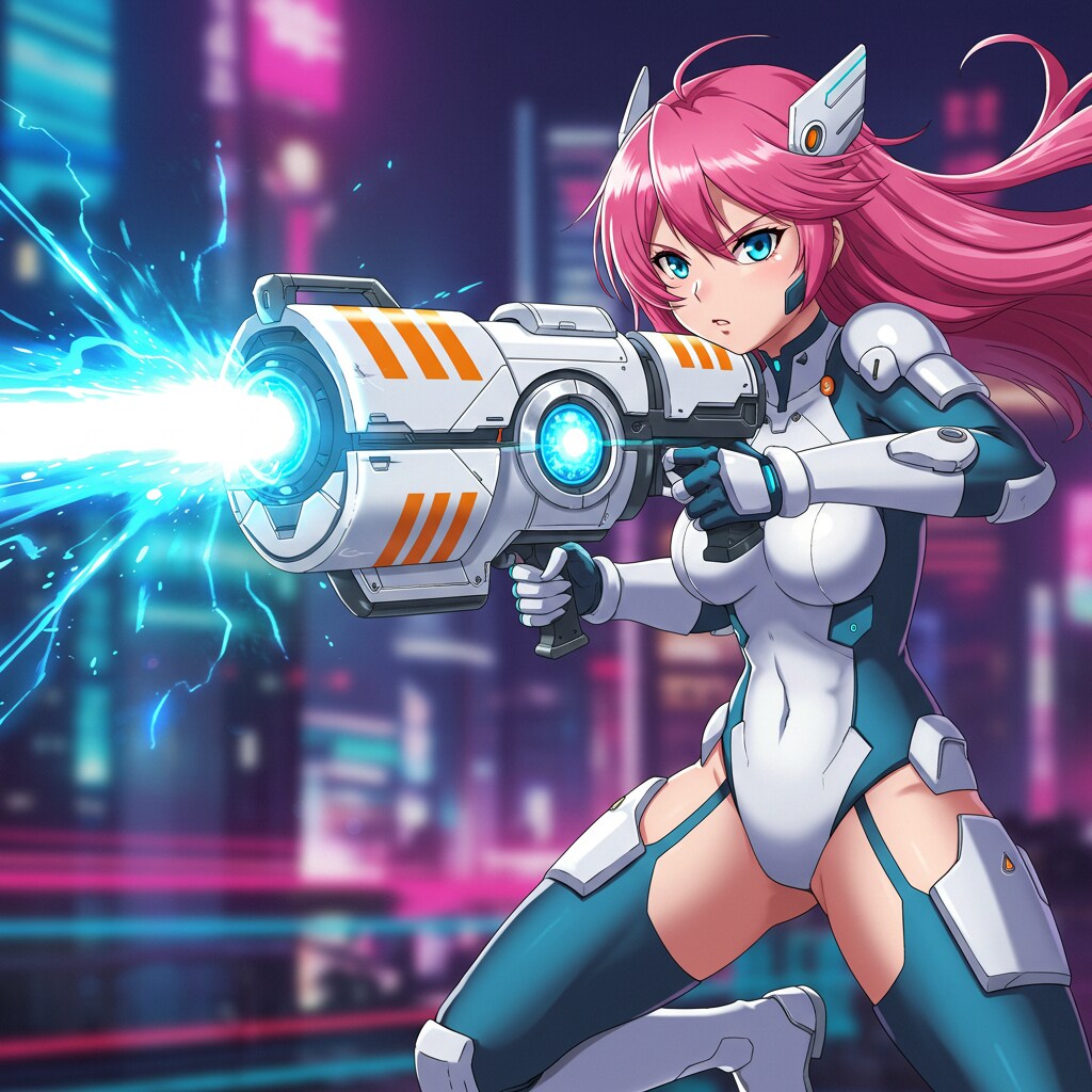 携帯レーザー砲