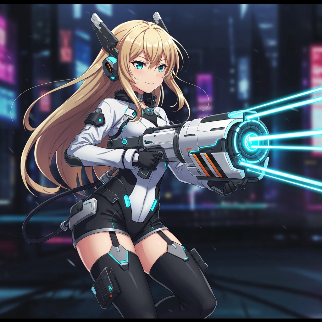 携帯レーザー砲